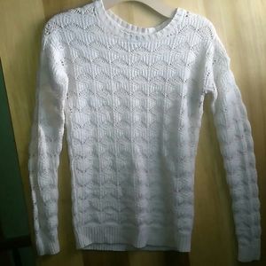 Sweater long sleeve crochet
